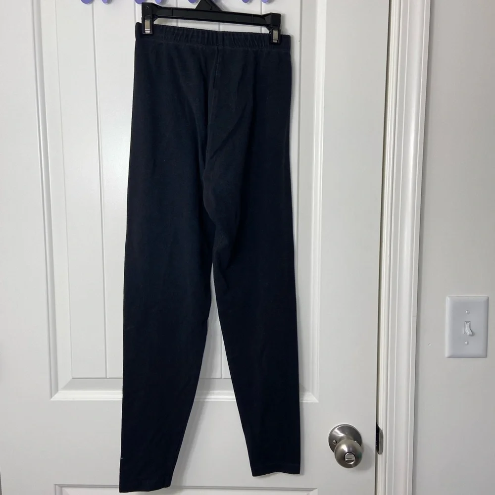 EUC Champion youth black elastic waist stretch leggings pants activewear XL‎